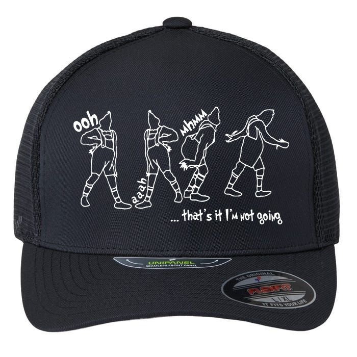 That's It I'm Not Going Funny X Mas Flexfit Unipanel Trucker Cap