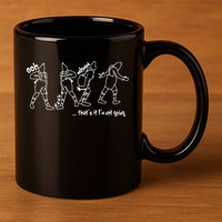 That's It I'm Not Going Funny X Mas 11oz C Handle Ceramic Mug