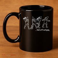 That's It I'm Not Going Funny X Mas 11oz C Handle Ceramic Mug