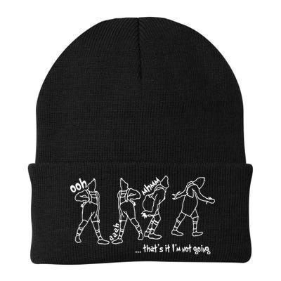 That's It I'm Not Going Funny X Mas Knit Cap Winter Beanie