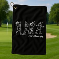 That's It I'm Not Going Funny X Mas Golf Towel