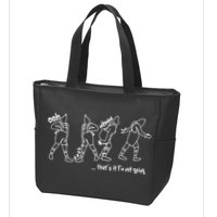 That's It I'm Not Going Funny X Mas Zip Tote Bag