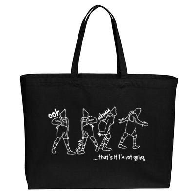 That's It I'm Not Going Funny X Mas Cotton Canvas Jumbo Tote