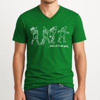 That's It I'm Not Going Funny X Mas V-Neck T-Shirt
