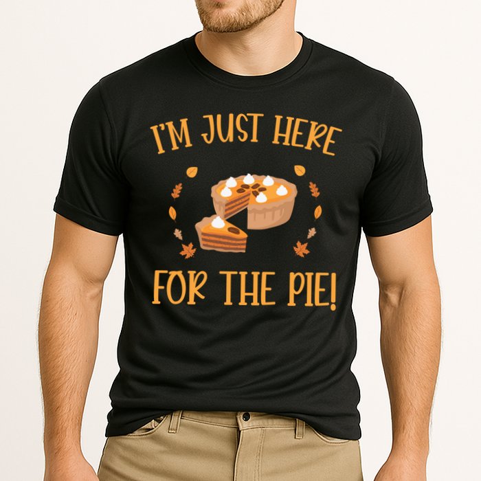 Thanksgiving I’m Just Here For The Pie Gift Cooling Performance Crew T-Shirt