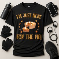 Thanksgiving I’m Just Here For The Pie Gift Cooling Performance Crew T-Shirt