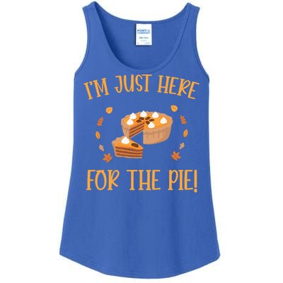 Thanksgiving I’m Just Here For The Pie Gift Ladies Essential Tank