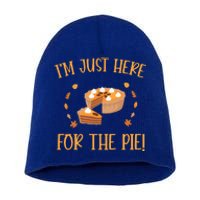 Thanksgiving I’m Just Here For The Pie Gift Short Acrylic Beanie