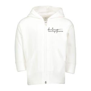 This Is Just A Chapter Not The Whole Story Toddler Zip Fleece Hoodie