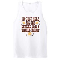 Thanksgiving IM Just Here For The Deviled Eggs Family Drama PosiCharge Competitor Tank