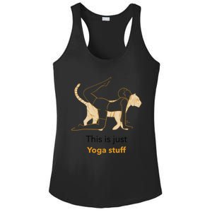 This Is Just Yoga Stuff Gift Ladies PosiCharge Competitor Racerback Tank