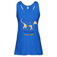 This Is Just Yoga Stuff Gift Ladies Essential Flowy Tank