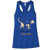 This Is Just Yoga Stuff Gift Women's Racerback Tank