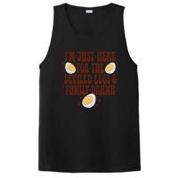 Thanksgiving IM Just Here For The Deviled Eggs Family Drama Gift PosiCharge Competitor Tank