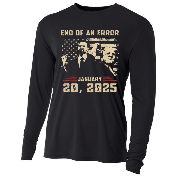 Trump Inauguration January 20 2025 End Of An Error New Year Cooling Performance Long Sleeve Crew