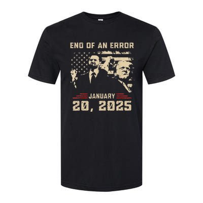 Trump Inauguration January 20 2025 End Of An Error New Year Softstyle CVC T-Shirt