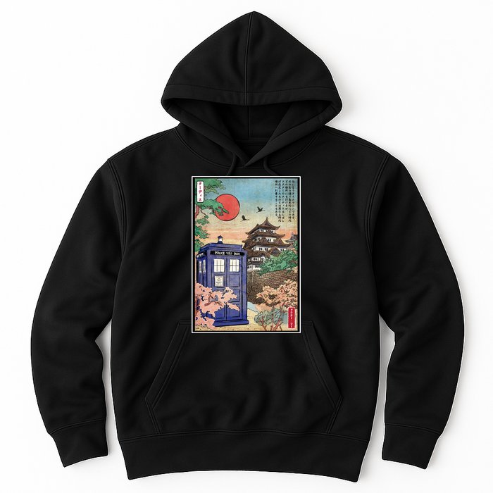 Tardis In Japan Hoodie