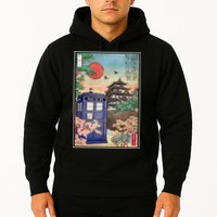 Tardis In Japan Hoodie