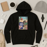 Tardis In Japan Hoodie