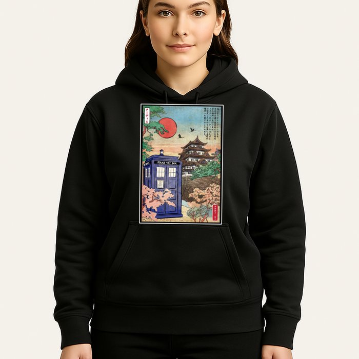 Tardis In Japan Hoodie