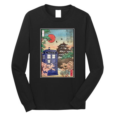 Tardis In Japan Long Sleeve Shirt