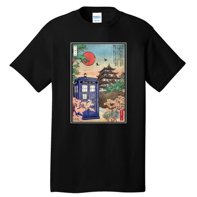 Tardis In Japan Tall T-Shirt