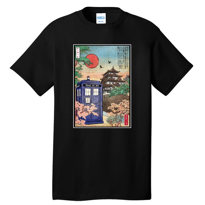 Tardis In Japan Tall T-Shirt