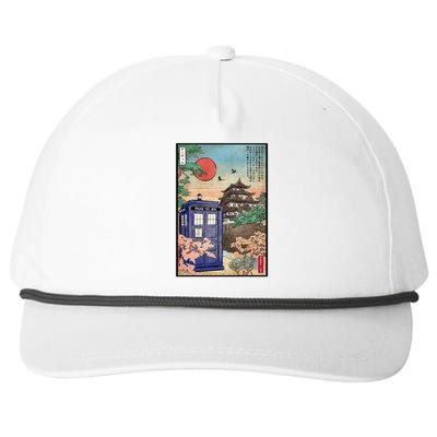 Tardis In Japan Snapback Five-Panel Rope Hat