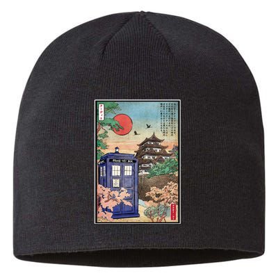 Tardis In Japan Sustainable Beanie