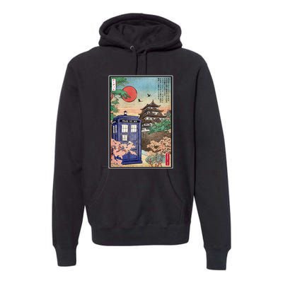 Tardis In Japan Premium Hoodie