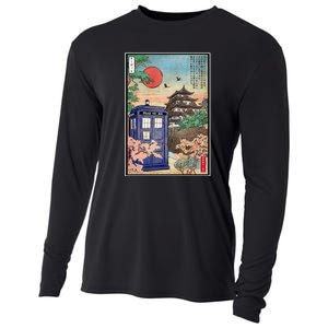 Tardis In Japan Cooling Performance Long Sleeve Crew