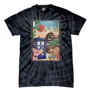 Tardis In Japan Tie-Dye T-Shirt