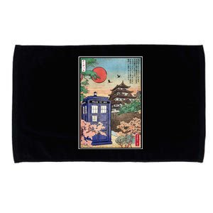 Tardis In Japan Microfiber Hand Towel