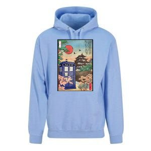 Tardis In Japan Unisex Surf Hoodie