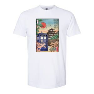 Tardis In Japan Softstyle CVC T-Shirt