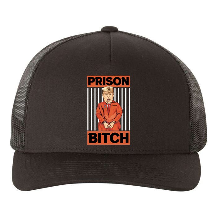 Trump In Jail | PARODY Prison Bitch Yupoong Adult 5-Panel Trucker Hat