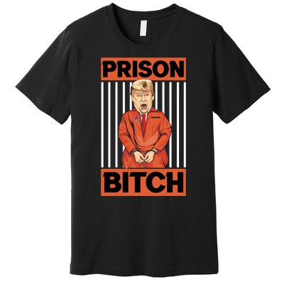 Trump In Jail | PARODY Prison Bitch Premium T-Shirt