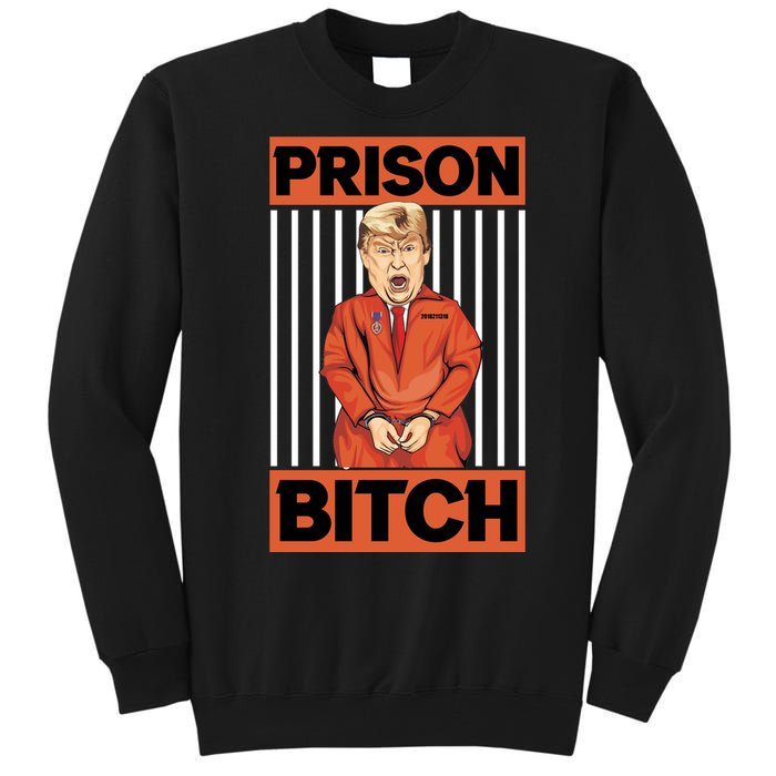 Trump In Jail | PARODY Prison Bitch Tall Sweatshirt