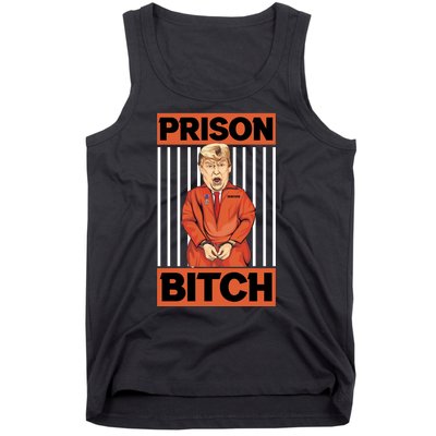 Trump In Jail | PARODY Prison Bitch Tank Top