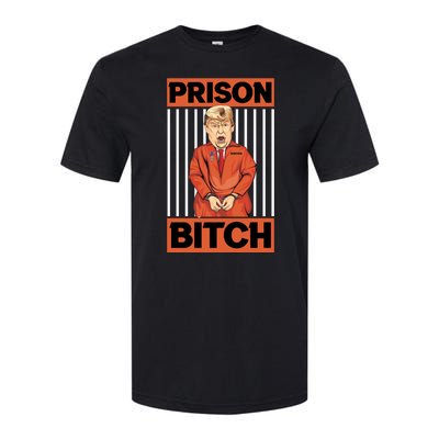 Trump In Jail | PARODY Prison Bitch Softstyle CVC T-Shirt