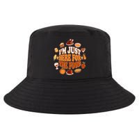 Thanksgiving I'm Just Here For The Food Cool Comfort Performance Bucket Hat