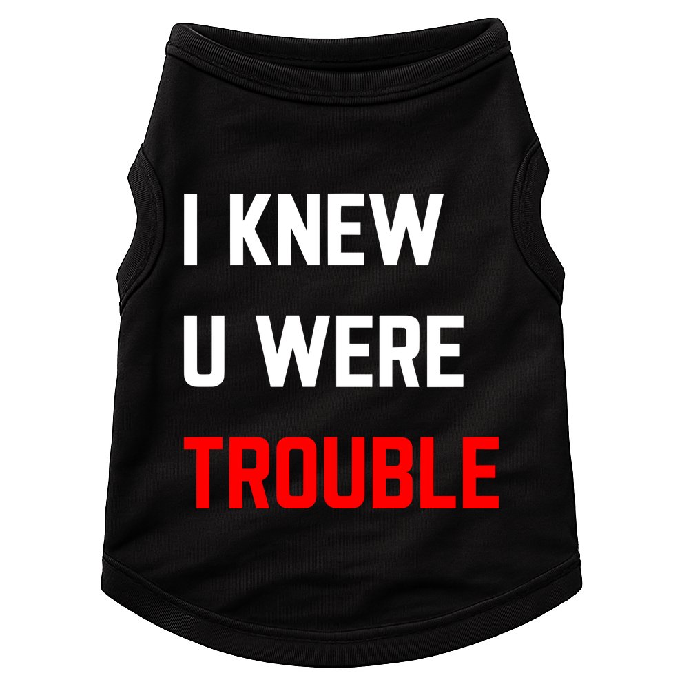 Taylor I Knew U Were Trouble Doggie Tank