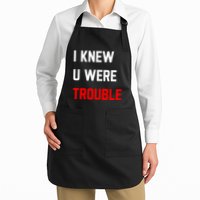 Taylor I Knew U Were Trouble Apron