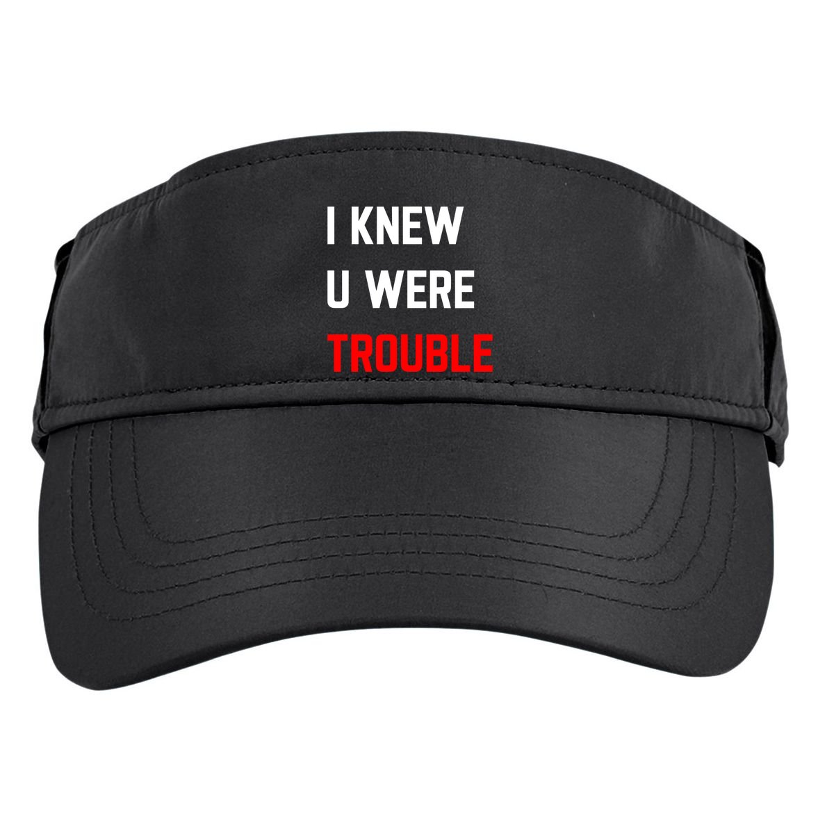 Taylor I Knew U Were Trouble Adult Drive Performance Visor