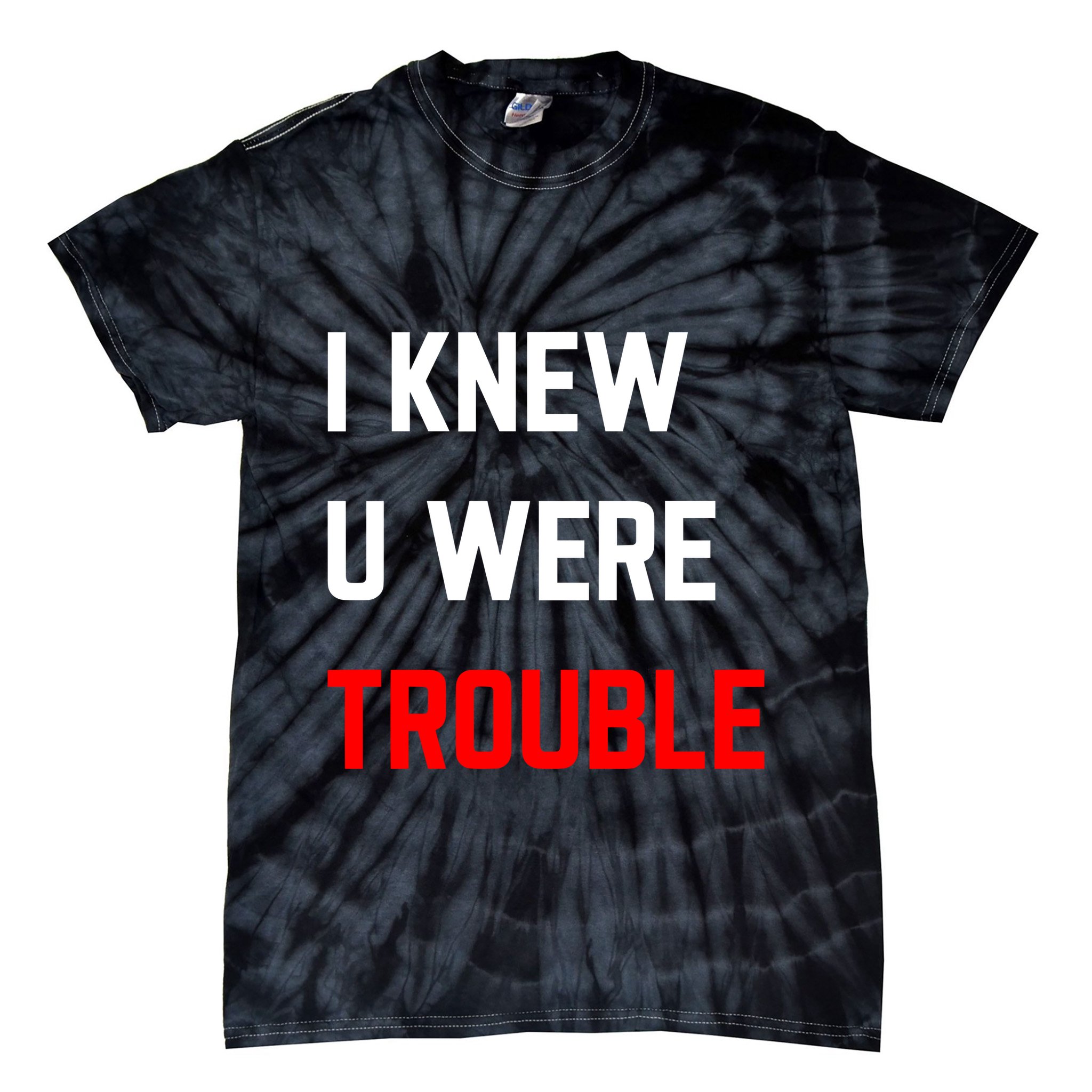 Taylor I Knew U Were Trouble Tie-Dye T-Shirt