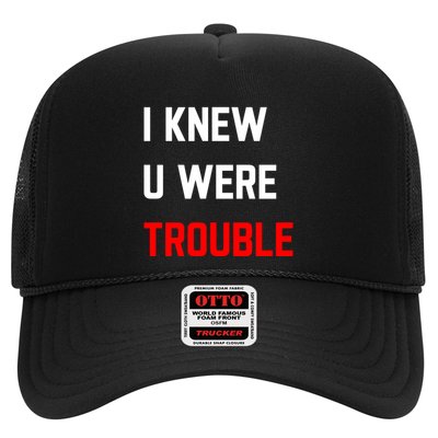Taylor I Knew U Were Trouble Trucker Hat