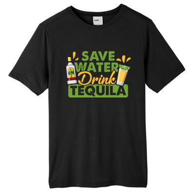 Tequila Ing Lover Tee Save Water Tequila Sweatshirt Tall Fusion ChromaSoft Performance T-Shirt