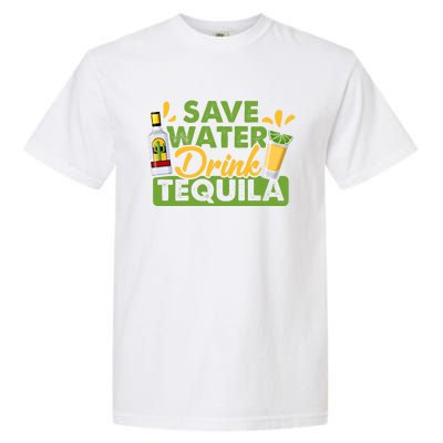 Tequila Ing Lover Tee Save Water Tequila Sweatshirt Garment-Dyed Heavyweight T-Shirt