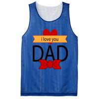 Tgiftgift I Love You Dad This My Hero Superhero Gift Mesh Reversible Basketball Jersey Tank