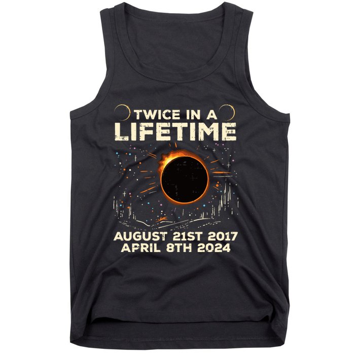 Twice In Lifetime Solar Eclipse 2017 2024 Tank Top